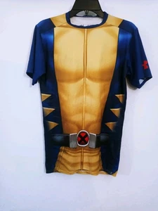 Camisa Under Armour Wolverine X-Men Para Hombre Talla M Marvel Compresión Heat Gear - Imagen 1 de 2