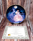 FranklinMint Heirloom Limited Edition Crystal collection plate Cinderella HJS830