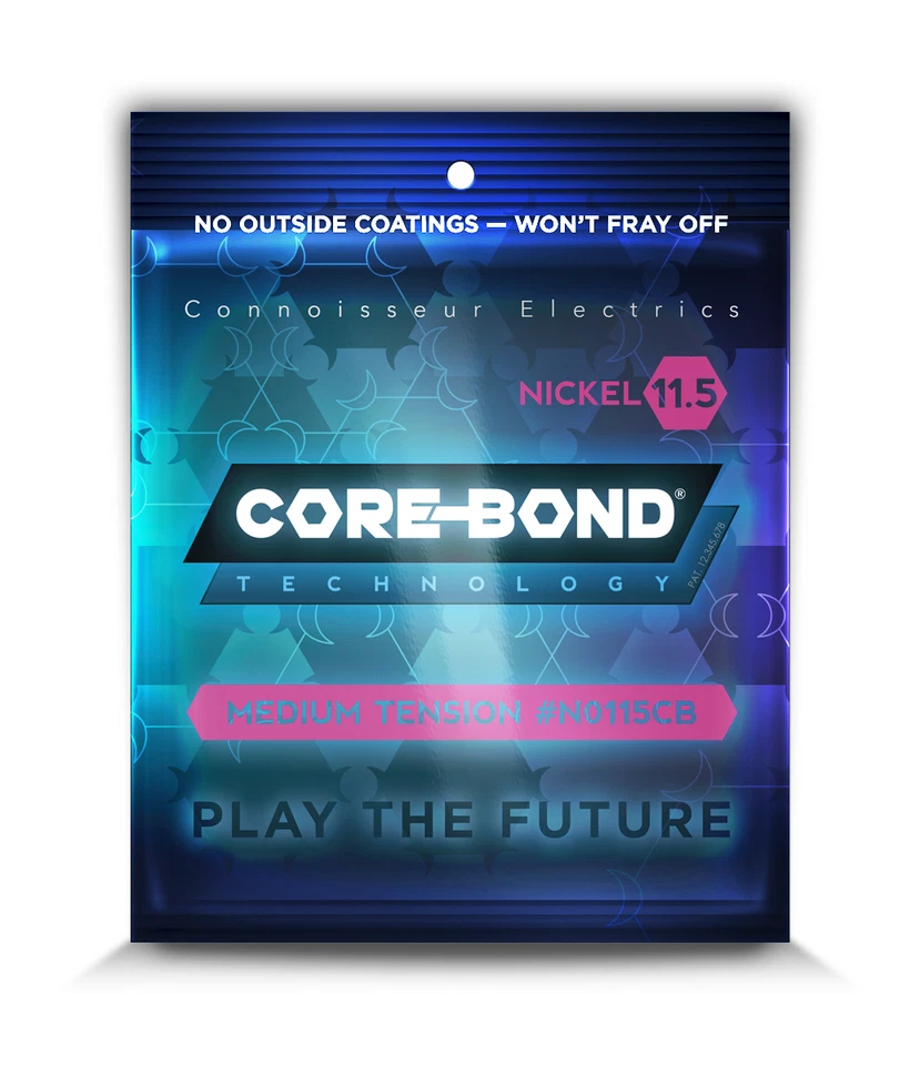 Cordas de guitarra elétrica Core-Bond Technology; 11,5-50 - Imagem 1 de 1