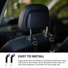 2pcs Bags Heavy Duty Purse Headrest Hook For Car Seat Space Saving Hat Non Slip
