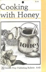 Vintage Cooking With Honey 1981 Barrett Garden Way Bulletin A-62 Bees Muffins - Picture 1 of 5