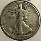 1919 S ** Walking Liberty **  Silver Half Dollar in  VERY FINE  Condition