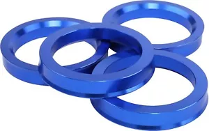 4PCS Hub Centric Rings OD 73.1mm to ID 57.1mm Aluminum Alloy Wheel Spacer - Picture 1 of 5