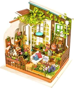 Miniature Dollhouse Kits Model Building Craft Kits-Hobbies Gifts Graden Tiny - Picture 1 of 7