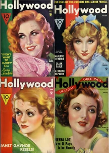 108 Old Issues of Hollywood - Golden Age Movies Fan Magazine (1934-1943) on DVD - Imagen 1 de 12