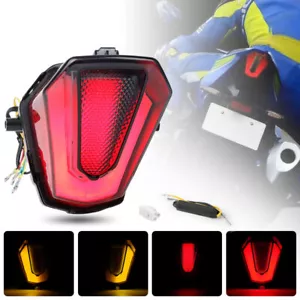 Luz LED de señal de giro de freno trasero integrada para Suzuki GSXR 1000 2017-2023 2024 - Imagen 1 de 14