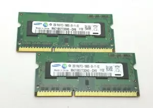 Samsung 4 GB (2 x 2 GB) DDR3 PC3-10600S memoria Sodimm RAM - M471B5773DH0-CH9 - Foto 1 di 1