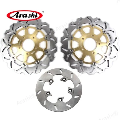 Rotor de freno delantero trasero para Suzuki GSXR600 GSXR750 2004 2005 GSXR1000 2003 2004 Foto 1 de 4