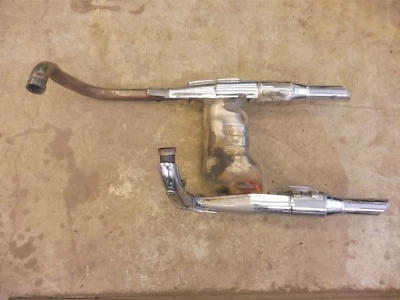 1985 Kawasaki VN700 Vulcan VN 700 K627> выхлопные коллекторы глушители коллектор #2 - Изображение 1 из 4