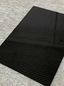 Real Carbon Fibre sheet 150mm x 295mm Size 2 mm Thick