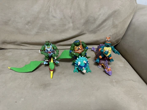 1992-1993 Tmnt Caveman And Dinosaur Incomplete Set Cover