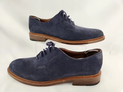 Мужские оксфорды Frye размер 13 D темно-синие замшевые кожаные туфли на шнуровке - Изображение 1 из 4