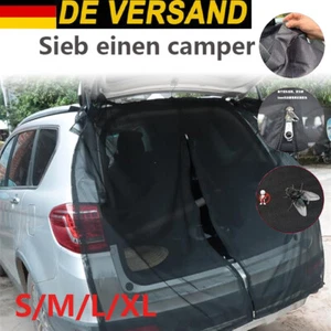 Magnetisches Moskito Fliegengitternetz Insektenschutz Auto Camper Mit SchiebetÜr - Bild 1 von 16