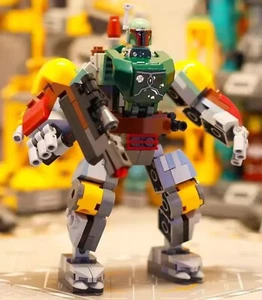 Star Wars Boba Fett Mecha Building Blocks Figure Free P&P UK Stock - Picture 1 of 4