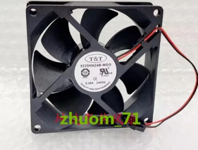 1PC T&T 9225HH24B-WDO 24V 0.30A Robot cooling fan - Image 1 of 4