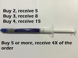 Thermal Compound Paste Grease for CPU GPU 1g Syringe tube - Afbeelding 1 van 2