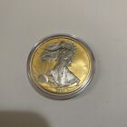 2008 American Silver Eagle 1Oz Silver Coin, 24K Gold & Platinum Uncirculated