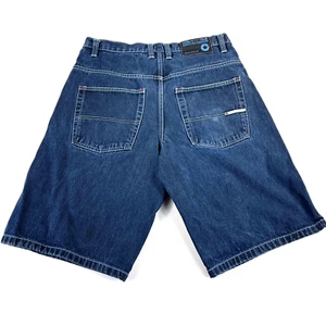 Vintage 2000er Southpole Denim Shorts Herren Y2K Baggy Skater Baggy Baumwolle Shorts 34 - Bild 1 von 13