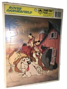 VTG WARNER Bros Rover RODNEY Dangerfield RARE Frame Tray PUZZLE Toy Collectible - Picture 1 of 4