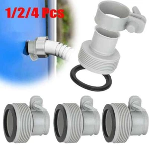 1/2/4 Stück Intex Schlauch Adapter Pool Filter Pumpe Umbau Fitting für Ersatz - Bild 1 von 12