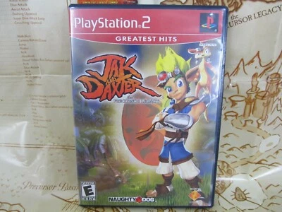 Jak and Daxter: The Precursor Legacy Greatest Hits PlayStation 2, 2002 w/map - Image 1 of 4