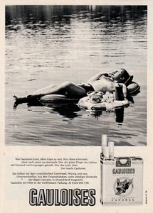 3w22725/ Alte Reklame aus 1968 – GAULOISES - Bild 1 von 1