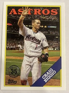 2023 Topps Update Series - 1988 Topps Baseball #88US-26 Craig Biggio - Bild 1 von 2