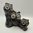 Wolf+Original+Sculptures%2FNuvuk+-+Handmade+Soapstone+Owl+Trio+Sculpture+%28Canada%29