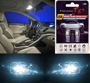 LED 3030 Luz Blanca 6000K 921 Dos Bombillas Interior Cúpula Repuesto Stock Ajuste Lámpara - Imagen 1 de 12