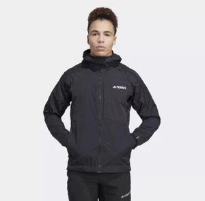 Adidas Men’s Size Large Terrex XPerior Rain.RDY Hybrid Hiking Jacket Waterproof - Picture 1 of 7