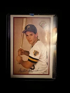 1989 Bowman - #420 Austin Manahan (RC) AUTOGRAPHED - Picture 1 of 1