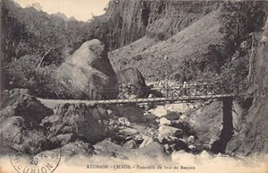 La Réunion - CILAOS - Passerelle du bras du Benjoin - Ed. inconnu - Bild 1 von 2