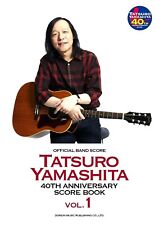 Tatsuro Yamashita 40th Anniversary Official Band Score Book Vol.1 Sheet Music