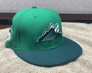 New Era Colorado Rockies MLB 59Fifty 5950 St Patricks Day Kelly Green Cap - Bild 1 von 1