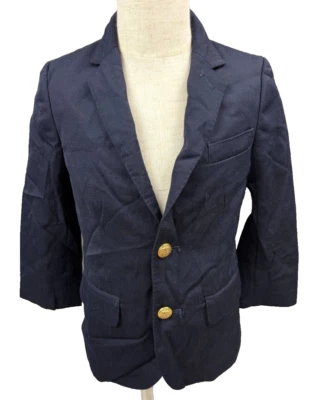 J. Blazer Crew Ludlow Crew Cuts Azul Lana Dorado Botones Jóvenes Niños Talla 6 Foto 1 de 4