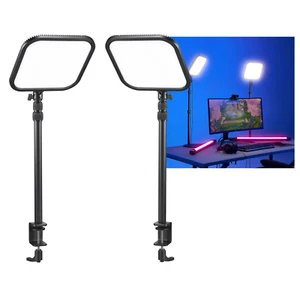 GODOX ES30 Live-Streaming LED Light Panel Table-Clamp Twin Kit - Picture 1 of 8