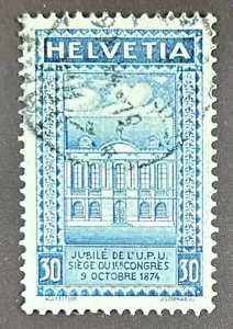 Switzerland: 1924. Set of 1, SC# 205 used. Cat $6.25. Lot# 09-10247 - Picture 1 of 2