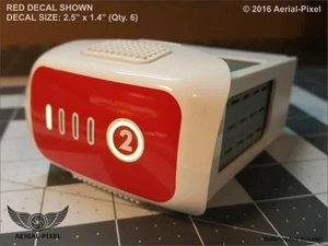 DJI Phantom 4 Pro Adv Akku Nummer Etikett Aufkleber Sticker Skin 6 Farben verfügbar - Bild 1 von 19