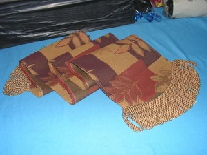 Fall Table Runner Tapestry 78” x 12" - Fall Leaf Decor W/Tassels - Picture 1 of 7