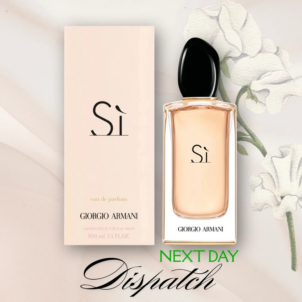 Giorgio Armani Si Eau de Parfum 100ml EDP Spray Brand New Genuine Boxed & Sealed