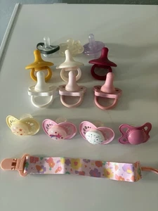 Schnuller und Clip Konvolut 13 Schnuller ́s. Mam, dr browns. Chicco, Nanobebe - Bild 1 von 1