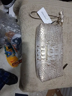 Bolso sin asas Brahmin Daisy cuero ombre muñeca cartera noche Foto 1 de 4