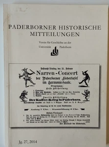 Paderborner Historische Mitteilungen 2014 -Erzstift Köln u. Herzogtum Westfalen - Bild 1 von 2