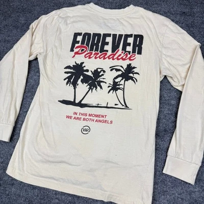 Young & Reckless Forever Paradise Long Sleeve T-Shirt Double Graphic Mens - Image 1 of 4