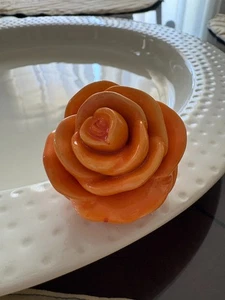 Nora Fleming Mini Ranunculus Orange You Happy A131 Retired - Picture 1 of 6