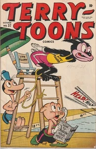 TERRY-TOONS #37 * OCT 1945 - Picture 1 of 2