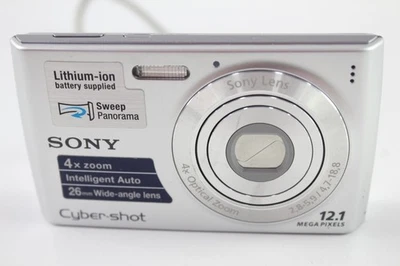 Sony Cybershot DSC-W510 Digital Compact Camera Working w/ Sony 4x Optical Zoom - Image 1 of 4