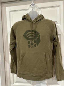 Mountain Hardware Distressed Sudadera con Capucha Para Hombre S Logo Sudadera Verde - Imagen 1 de 12