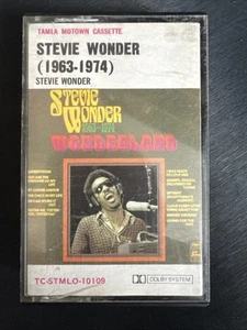 Vintage Cassette Tape Stevie Wonder (1963 - 1974) Wonderland. - Picture 1 of 5