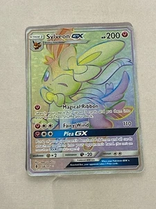 Pokemon Sylveon GX Secret Rare Guardians Rising 158/145 - Picture 1 of 2